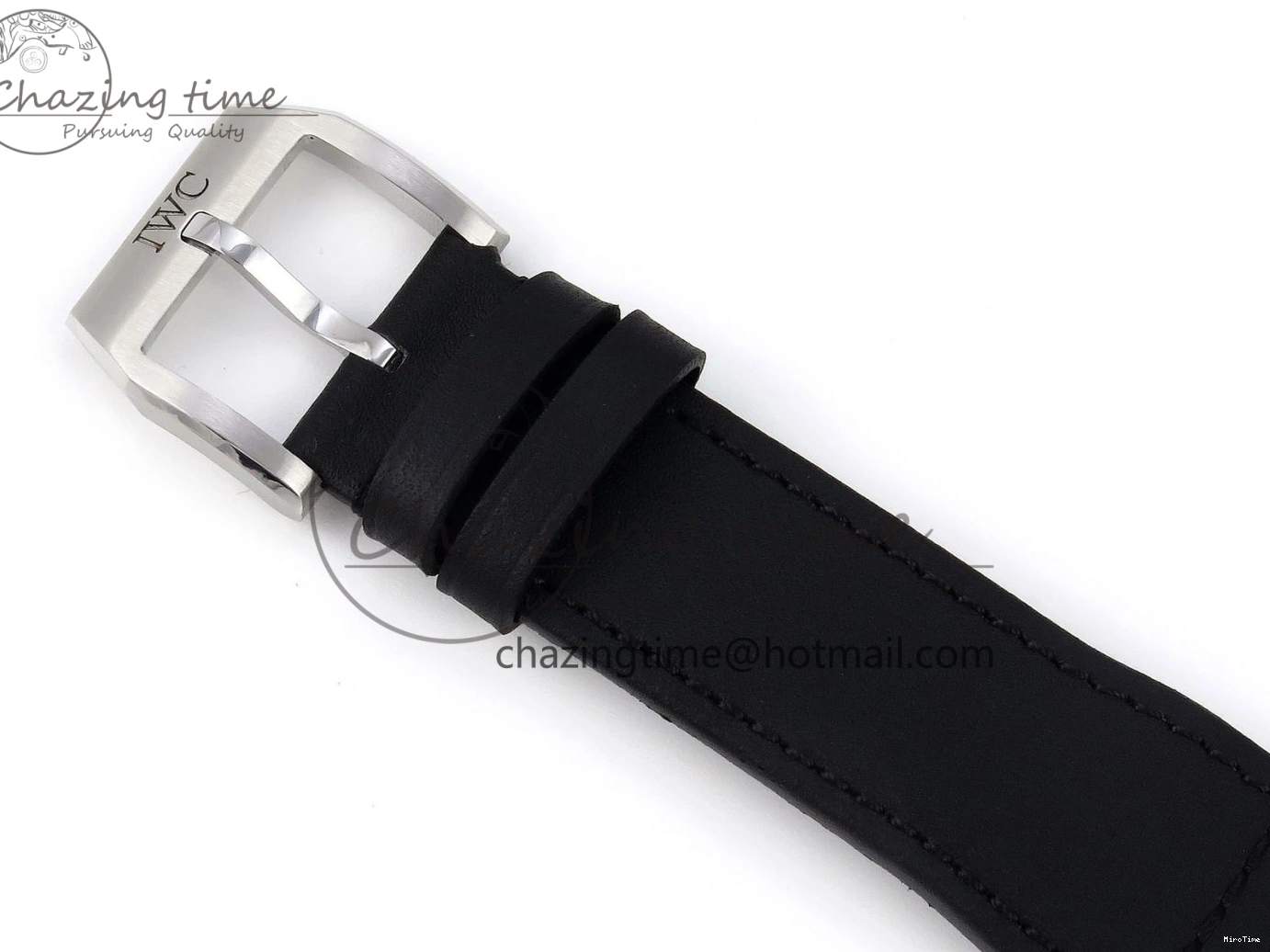 MIROTIME 0331 Pilot Mark XX IW328201 ZF 1:1 Best Edition Black Dial on Black Leather Strap A Affordable 7028